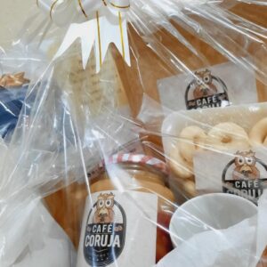 Kit Presente Café Coruja