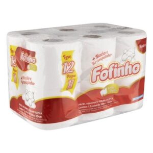 Papel Higiênico Folha Dupla 12un