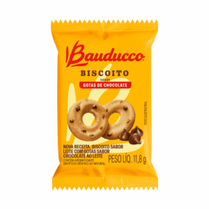 Biscoito Bauducco Gotas de Chocolate 11,8g